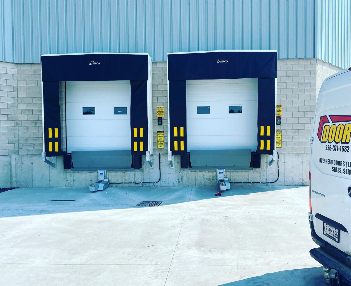 Commercial Garage Door Loading Dock
